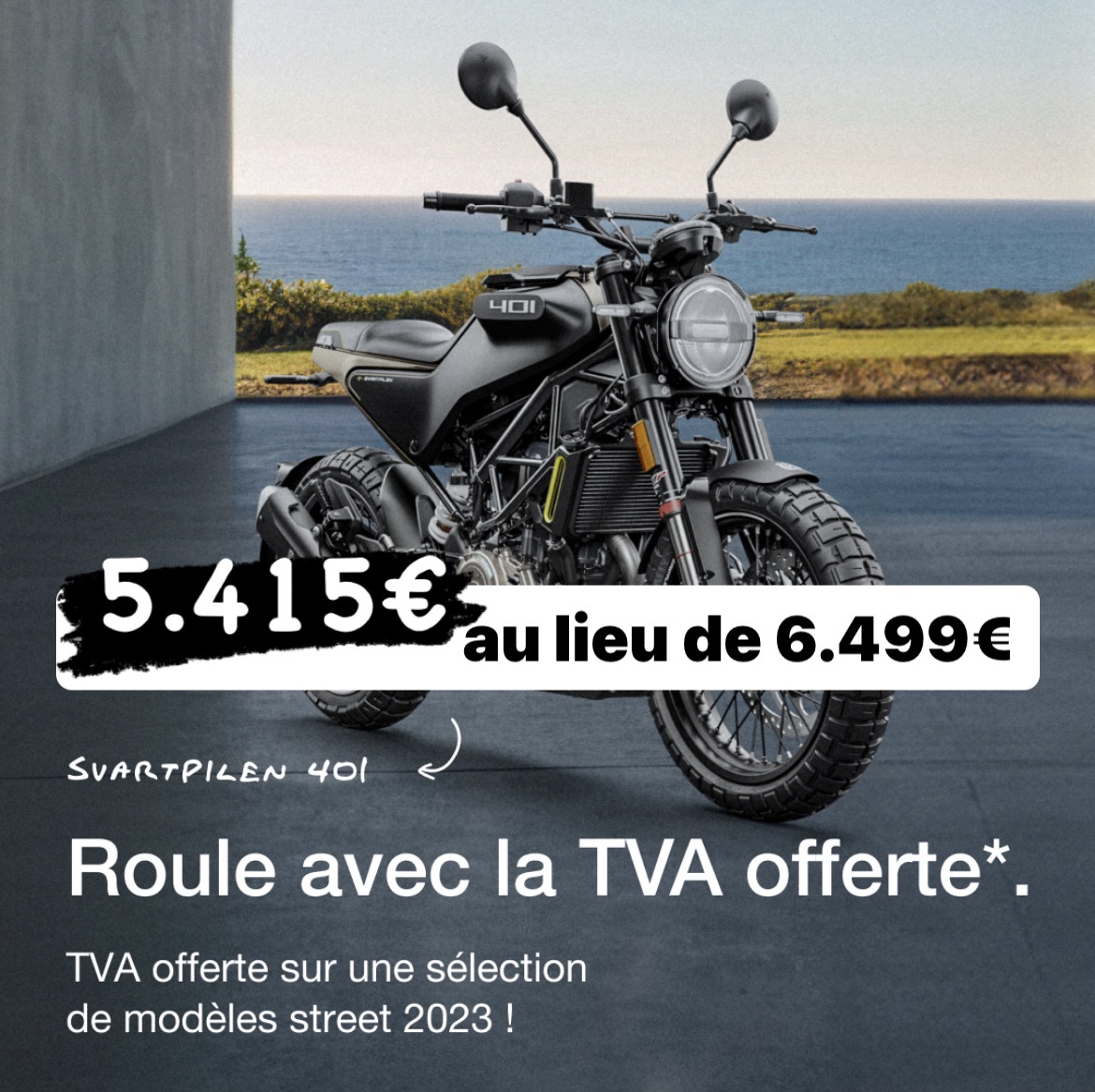 tva offerte husqvarna svartpilen vitpilen 401 125 promo