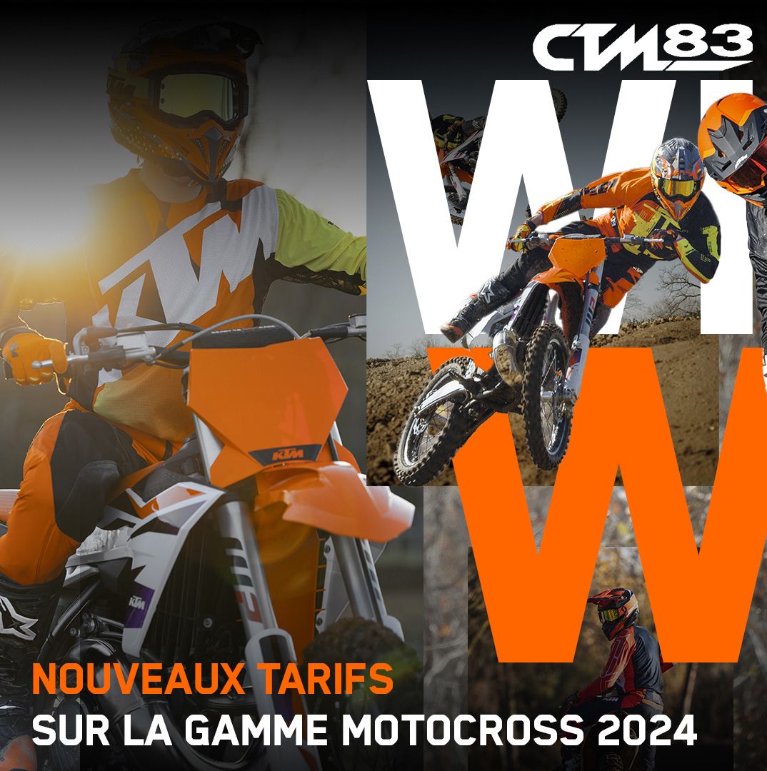 KTM hot winter promo remise moto cross off road 2024