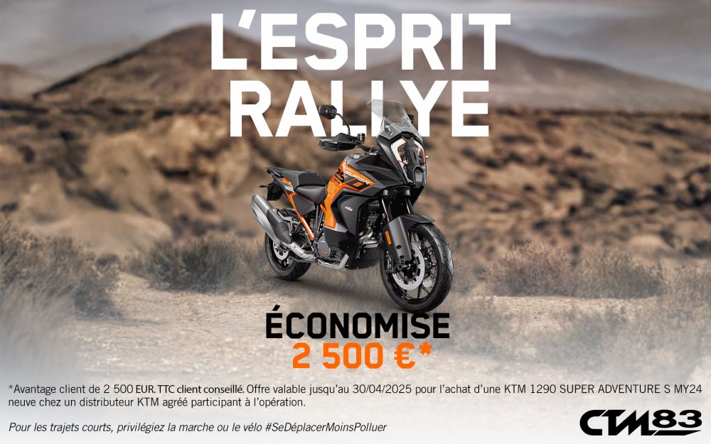 Promo ktm 1290 super adventure s offre remise