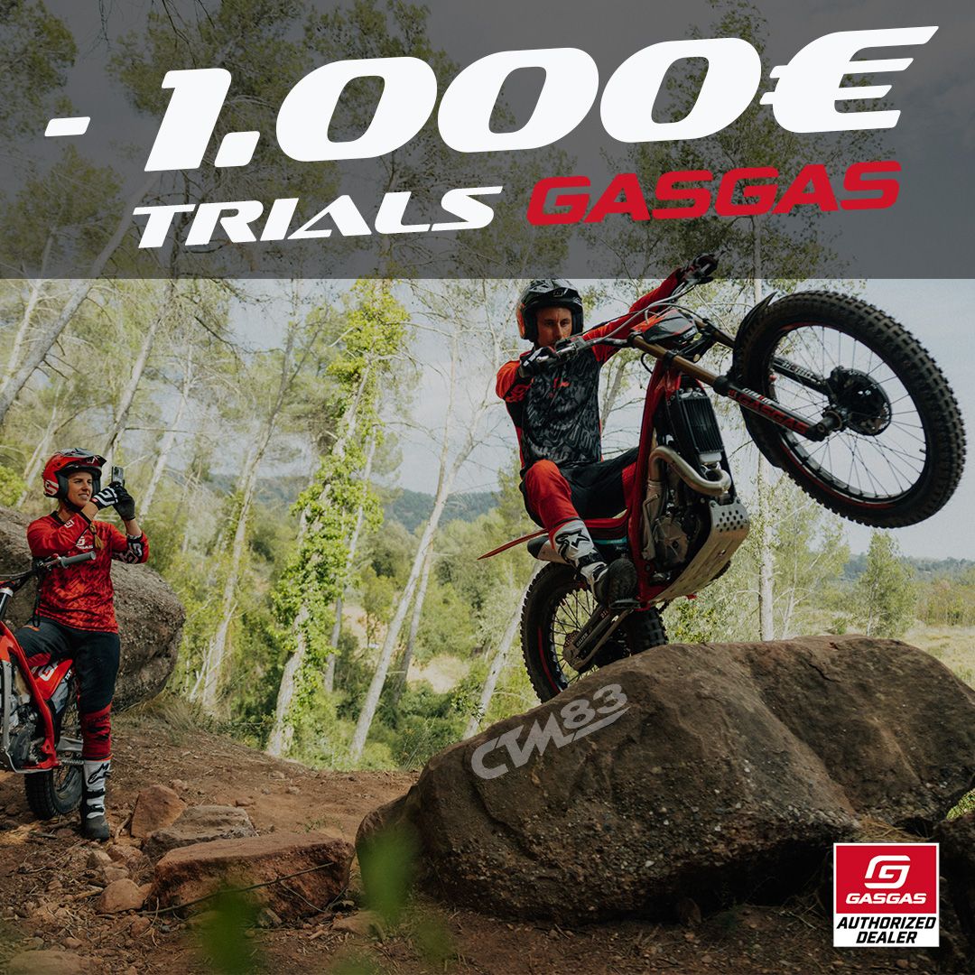 Remise de 1000€ motos trial gasgas promo